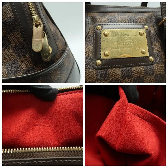 Louis Vuitton Berkeley Brown Damier Ebene Canvas Tote 1026-041625 - Picture 11 of 12